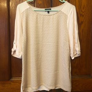 The limited short sleeve blouse